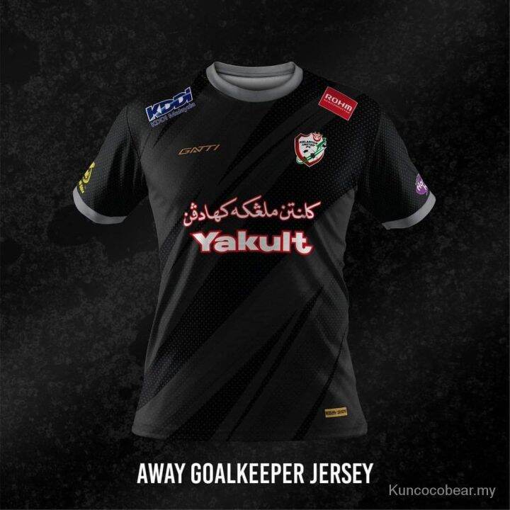 Jersey Kelantan United 2023 Home Away Jersey Kit Penjaga Gol Laman