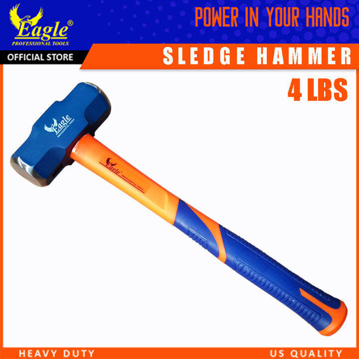 Eagle Sledge Hammer Lbs Fiberglass Handle Lazada Ph