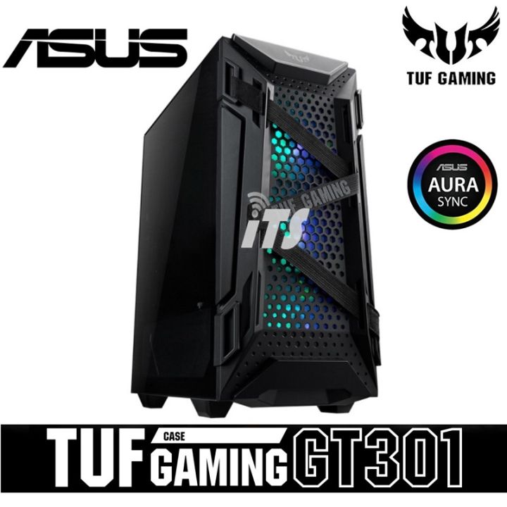 Asus Tuf Gaming Gt Atx Mid Tower Compact Case With Tempered Glass