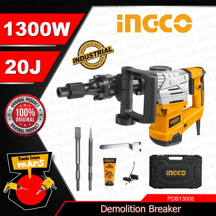 Ingco Demolition Hammer Chipping Hammer W Pdb Tools From