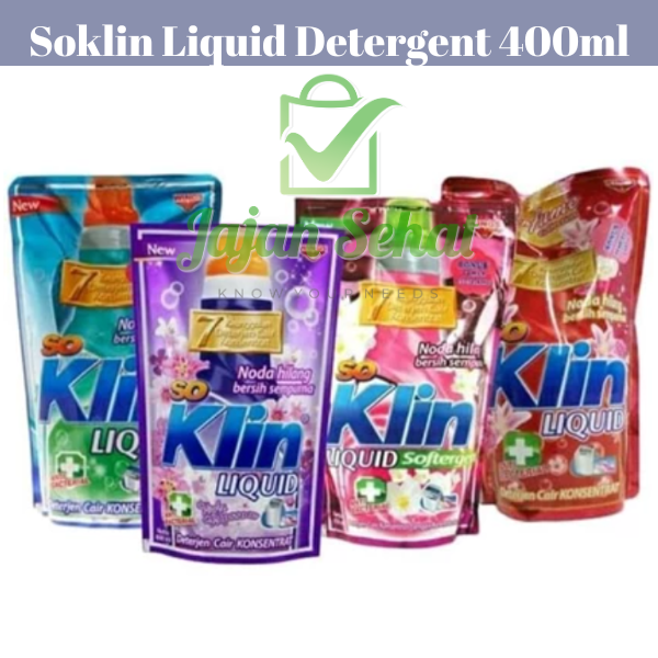 Soklin Liquid Detergent Deterjen Cair Konsentrat Ml Lazada Indonesia