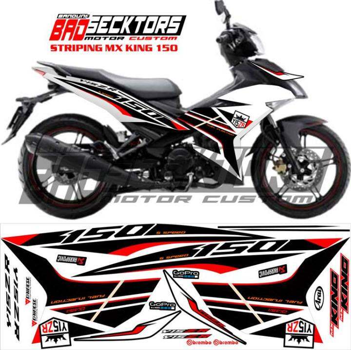 Striping Mx King Y15zr Sniper Exciter Lazada Indonesia