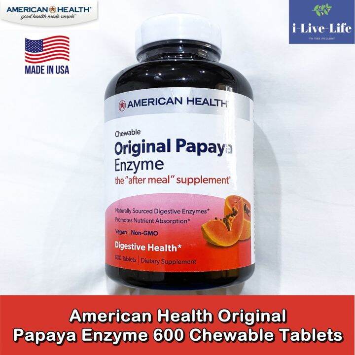 Original Papaya Enzyme Chewable Tablets