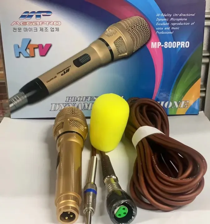 Original Megapro Mp Pro Model Heavy Duty M Wire Microphone