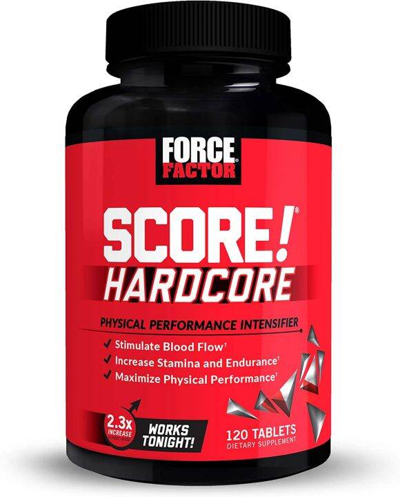 Force Factor Score Hardcore Tablets Nitric Oxide Booster