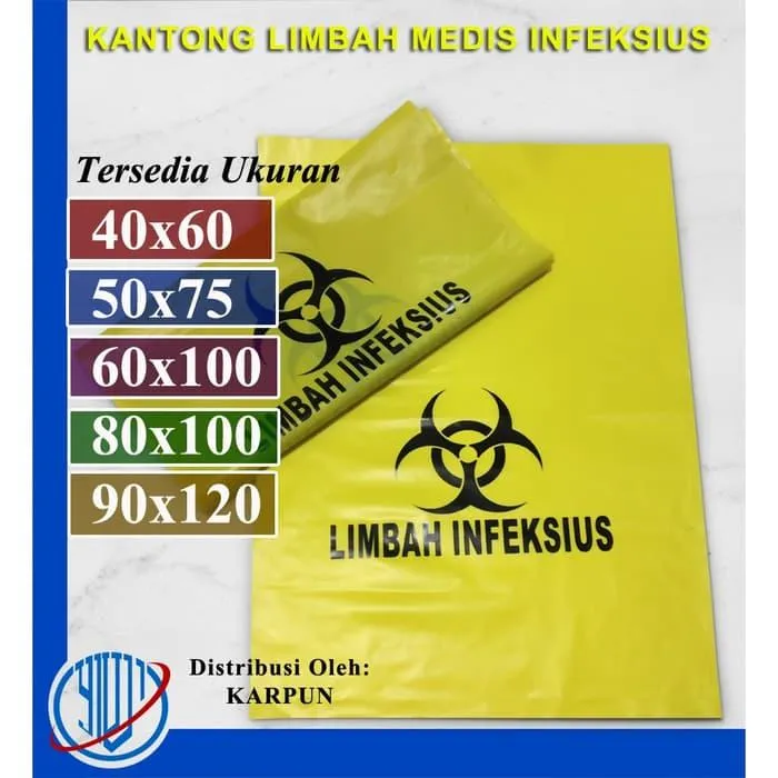 Kantong Plastik Kuning Limbah Medis Lazada Indonesia