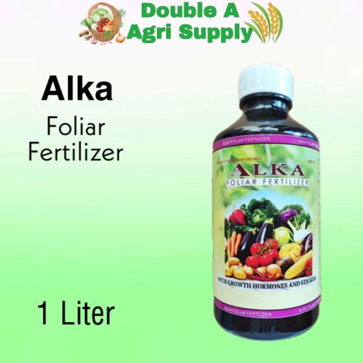 Alka Foliar Fertilizer With Growth Hormone And Sticker Lazada PH