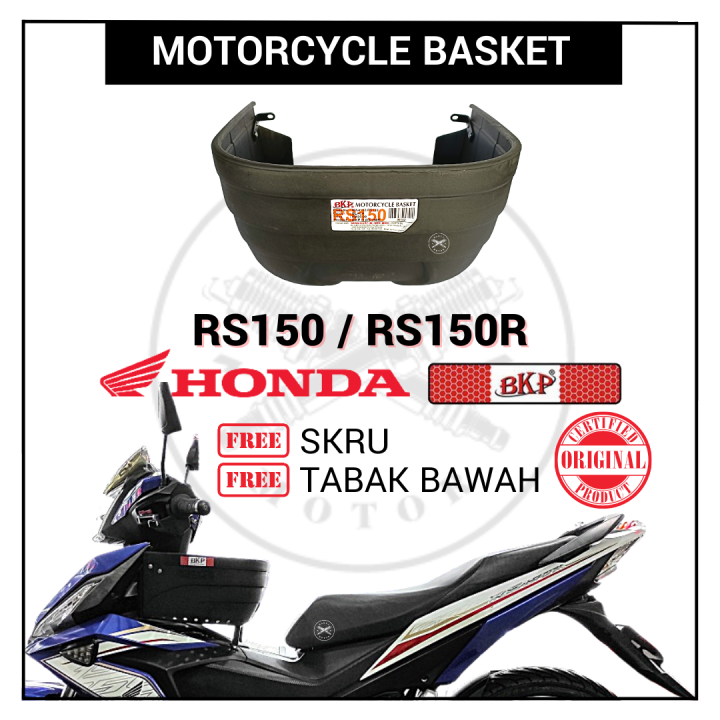 𝗕𝗞𝗣 𝗙𝗥𝗘𝗘 𝗦𝗞𝗥𝗨 ORIGINAL BKP BASKET HONDA RS150R V1 V2 RS 150 R RS150