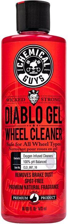 Chemical Guys Diablo Wheel Gel Concentrated Wheel Cleaner Safe On All