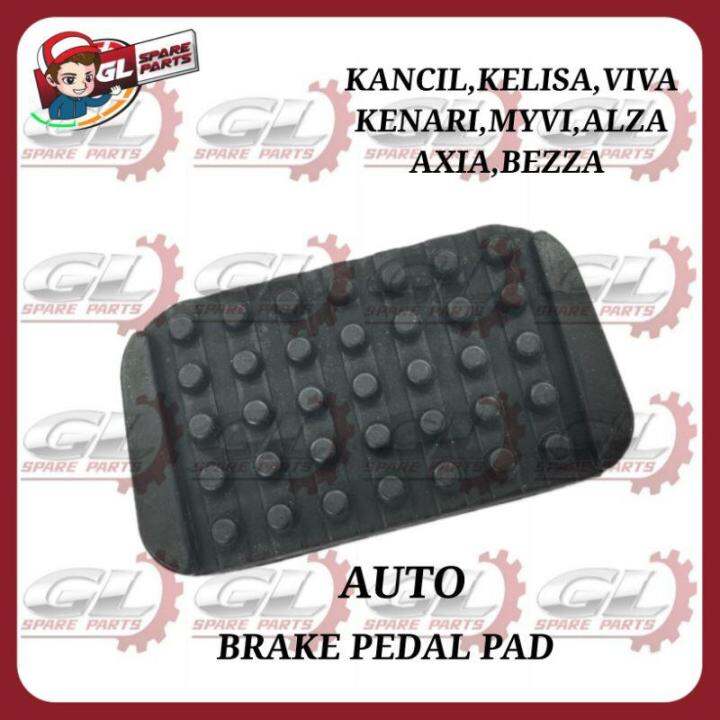 BRAKE PEDAL PAD RUBBER AUTO PERODUA KANCIL KELISA KENARI MYVI 2005