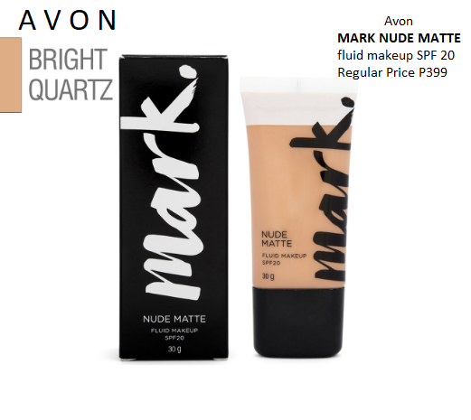 Avon MARK NUDE MATTE FLUID MAKEUP SPF 20 30 G Lazada PH