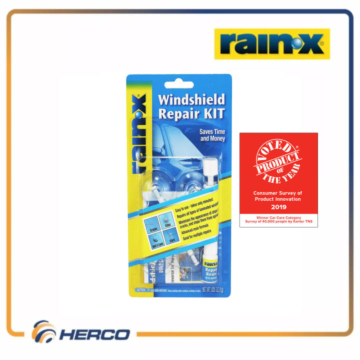 How To Use Rain X Windshield Repair Kit