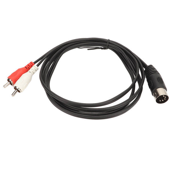 Pin Din Male To Rca Male Cable Plug And Play Pvc Pin Din To