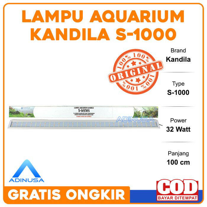 Lampu Gantung Atas Aquarium Led Kandila S Cm Aquascape