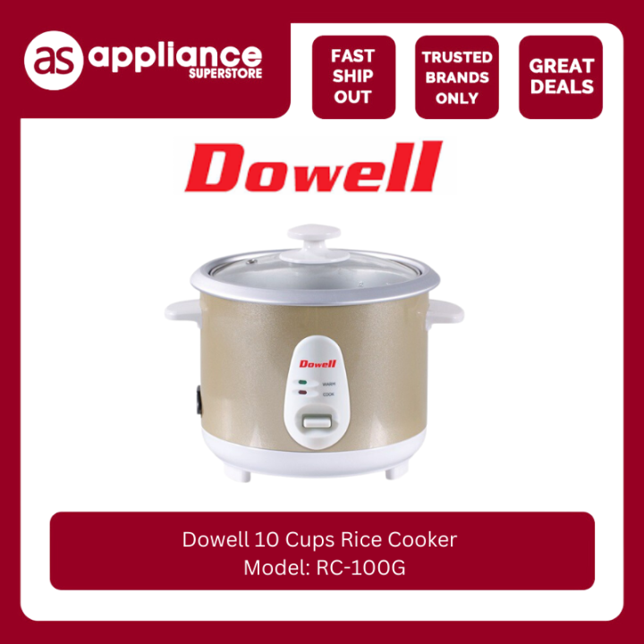 Dowell Rice Cooker 10 Cups RC 100G Lazada PH