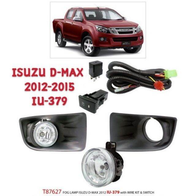 Isuzu D Max Dmax Dlaa Original Oem Fog Lamp Fullset