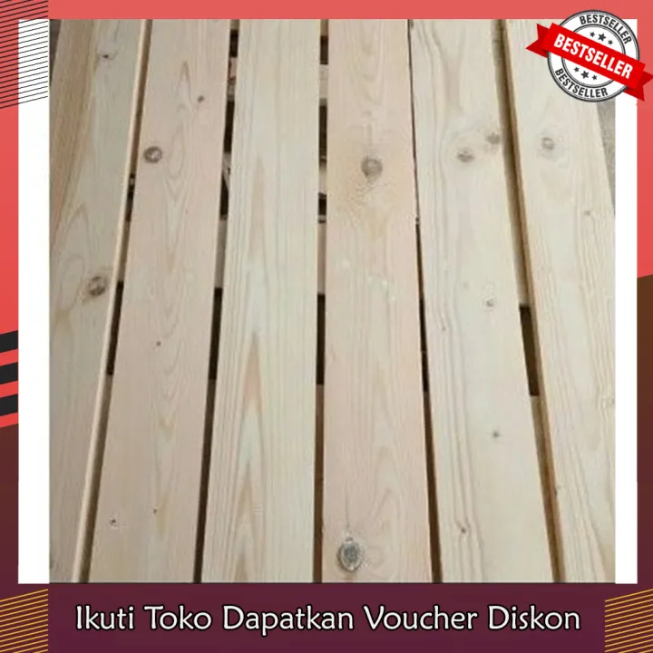 Papan Kayu Jati Belanda Panjang 100cm Sudah Di Amplas Halus Lazada