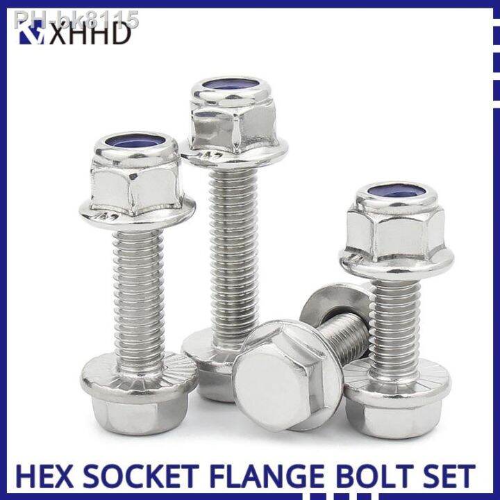 Outer Hexagon Screw With Washer Stainless Steel External Hex