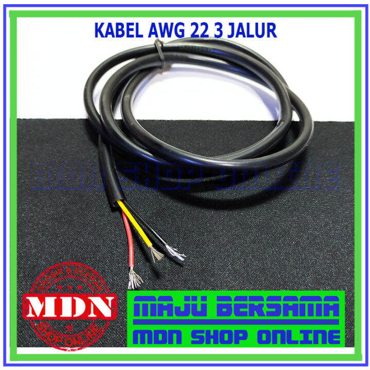 Kabel AWG 22 3 Jalur Original Lazada Indonesia