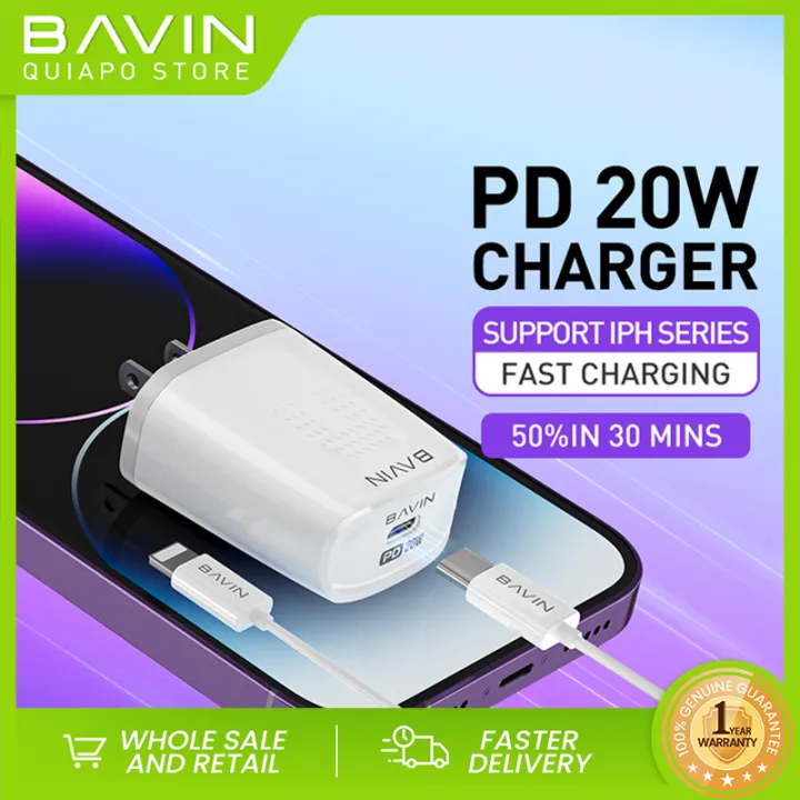 Bavin Pc W Pd Fast Charger Adapter Original Fast Charger Type C