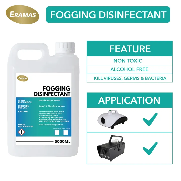 Low Price Fogging Disinfectant Fogging Liquid Ml Ready Stock