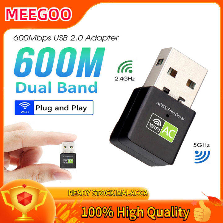 Wifi Adapter Mbps Dual Band G Ghz Wireless Lan Mini Usb Adapter