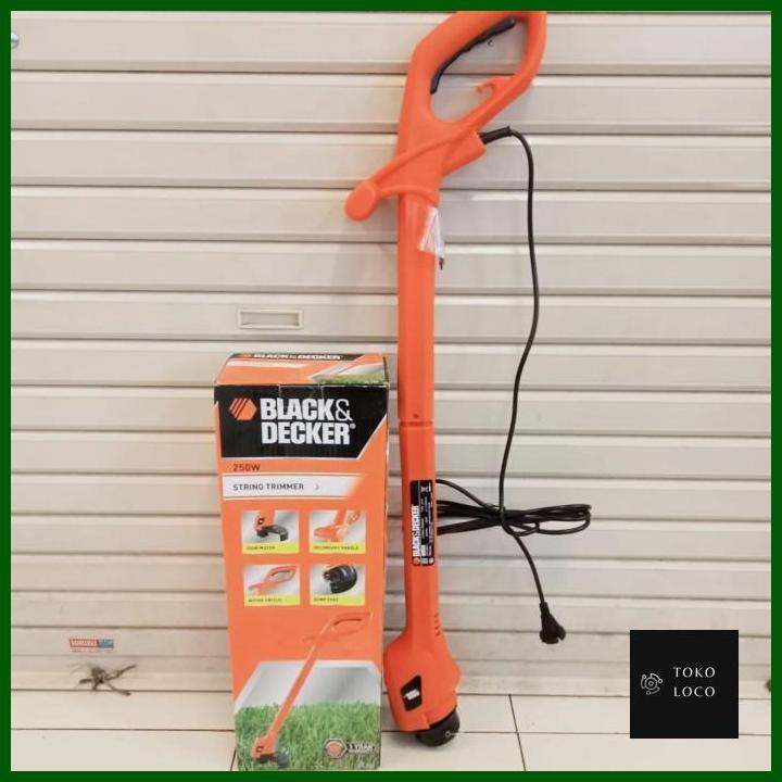 MESIN POTONG RUMPUT LISTRIK STRING TRIMMER BLACK DECKER GL260