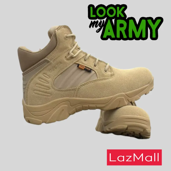 Look ARMY Sepatu Tactical DELTA Import 6 Inchi Premium Original