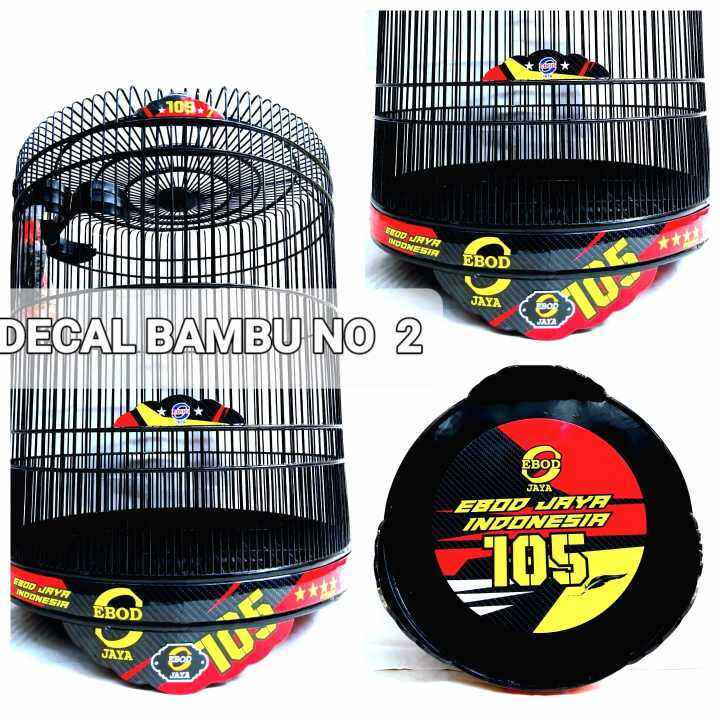 Sangkar Murai Ebod No Decal Bambu Fighter Lazada Indonesia