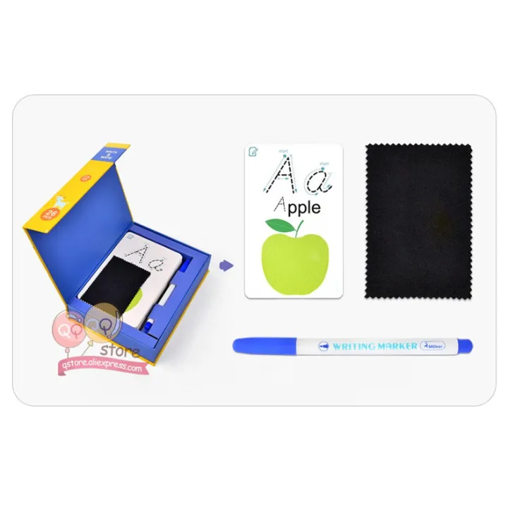 Practical Mideer Write And Wipe Activity Cleaning Cards Set Lazada Ph