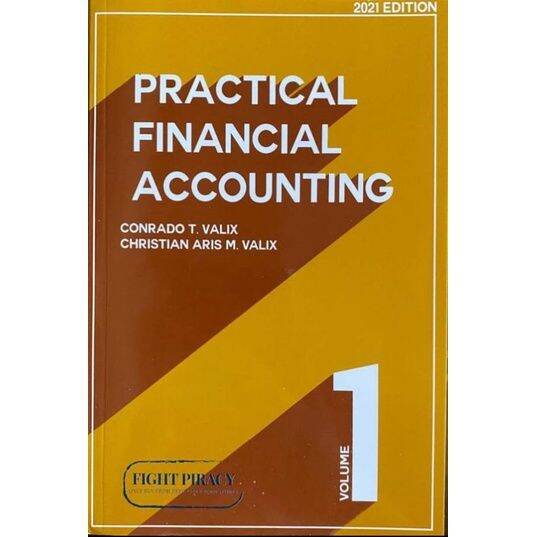 Practical Financial Accounting Volume 1 2021 Edition Valix 487 Lazada PH