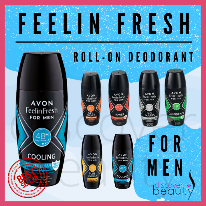 Avon FEELIN FRESH Anti Perspirant Roll On Deodorant 40ml Lazada PH