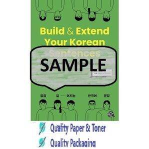 PRINTED Build Extend Your Korean Sentences Lazada