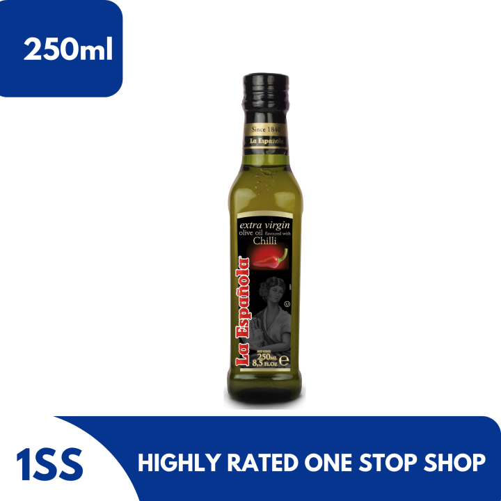 La Espanola Extra Virgin Olive Oil Flavoured With Chili Ml Exp Nov