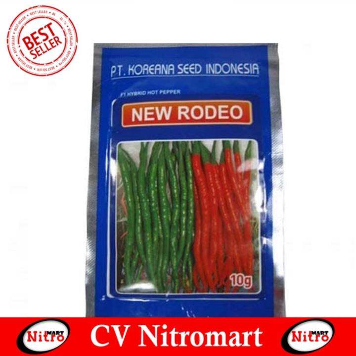 Benih Bibit Cabe Benih Cabai Besar Hibrida F1 NEW RODEO 10 Gr