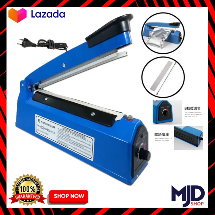 200mm Impulse Heat Sealer Plastic Bag Film Sealing Machine 200mm