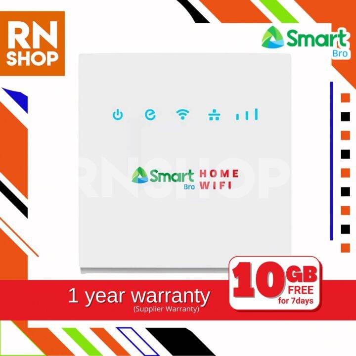 PLDT Home Wif Smart Bro Home Wifi W 10GB Sim CAT 4 Prepaid Wifi