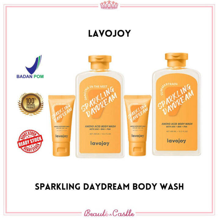 Lavojoy Sparkling Daydream Body Wash Sabun Mandi Body Wash Summer