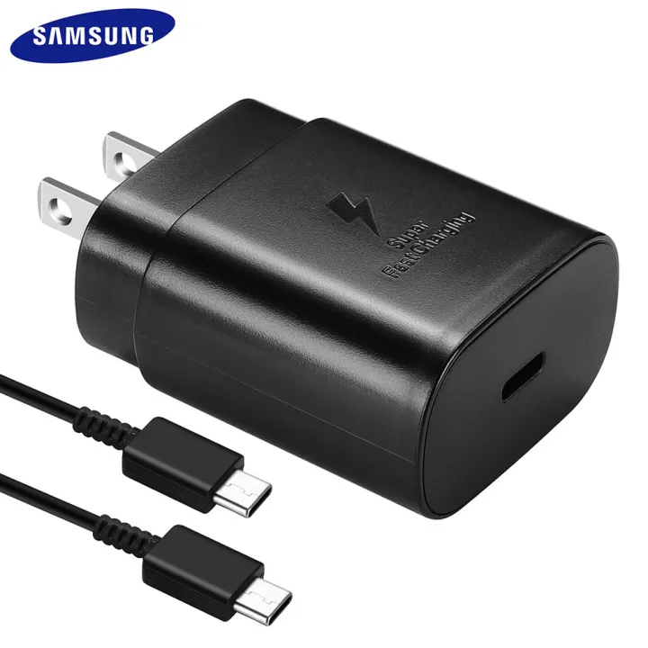 Original Samsung W A Super Fast Charging Wall Charger Pd Adapter