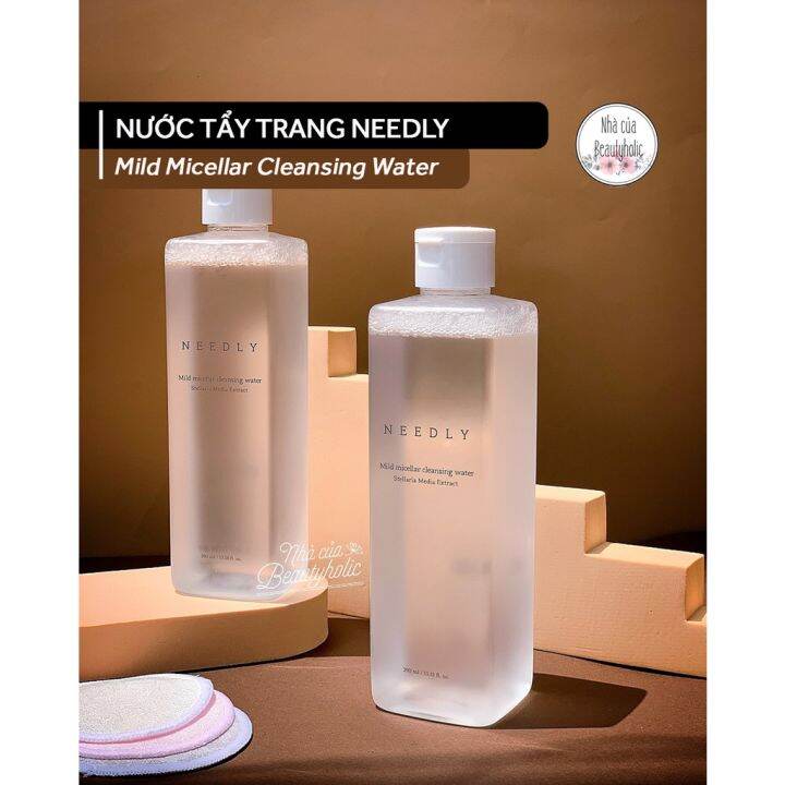 Nước tẩy trang NEEDLY MILD MICELLAR CLEANSING WATER SẢN PHẨM CHẤT