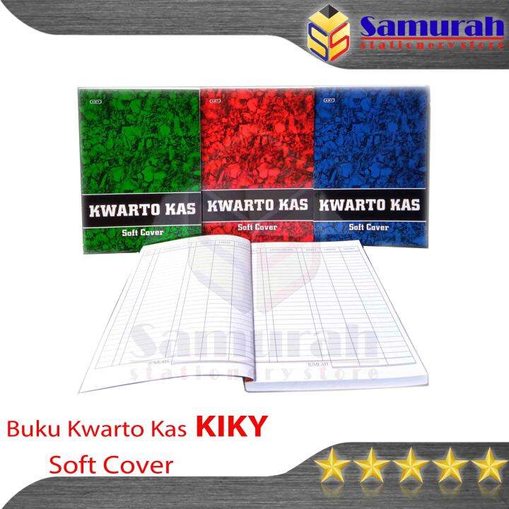 Buku Kas KIKY Kwarto Soft Cover Kuarto Kecil Buku Quarto Mutasi