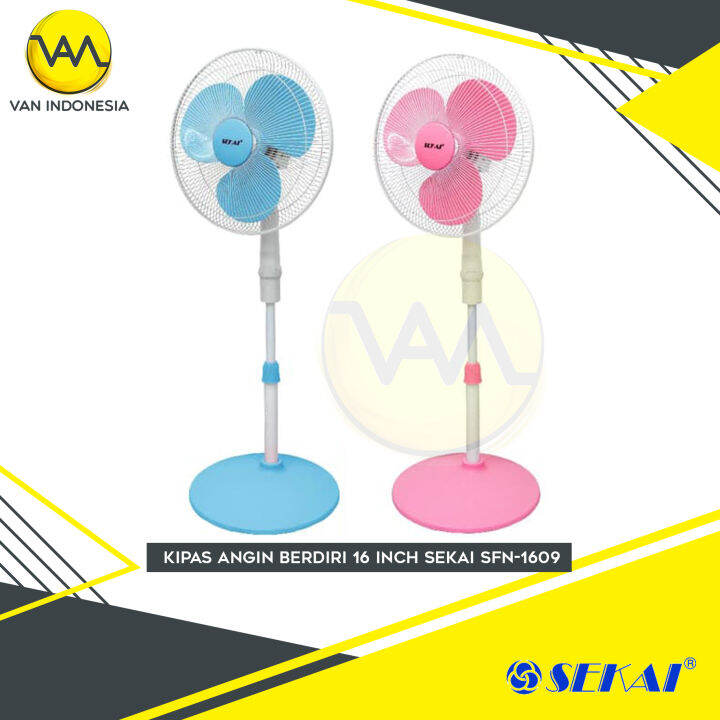 Kipas Angin Berdiri 16 Inch Sekai STAND FAN SFN 1609 Lazada Indonesia