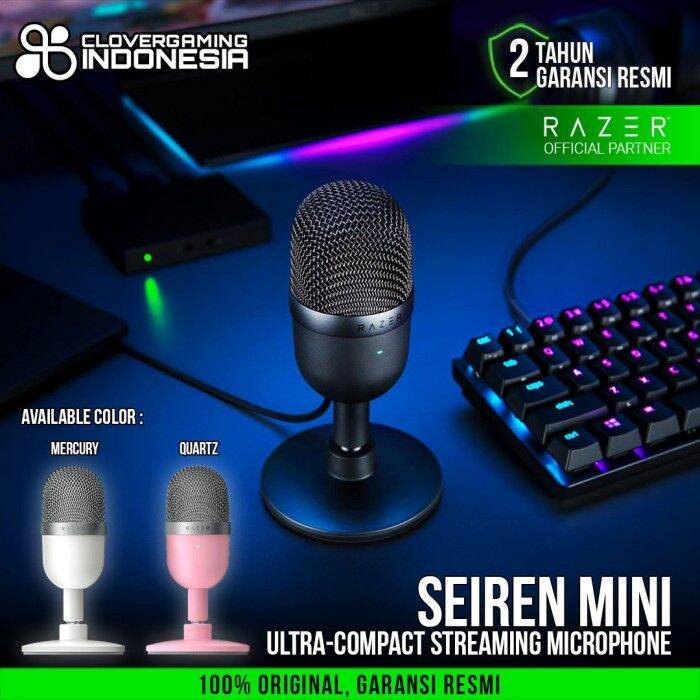 Razer Seiren Mini Ultra Compact Streaming Microphone Lazada Indonesia