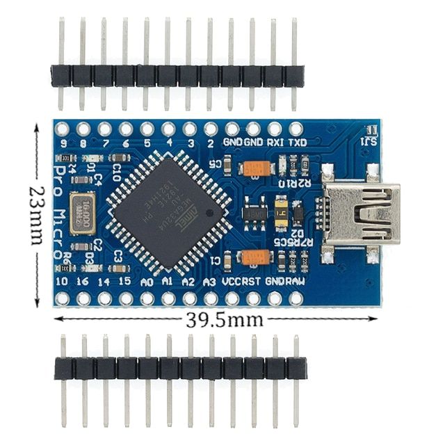 Mini Usb Atmega32u4 Pro Micro 5v 16mhz Board Module For Leonardo Atmega