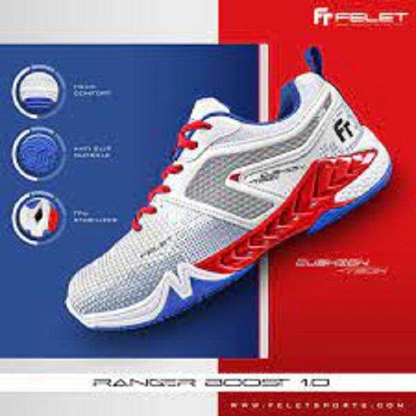 Sepatu Badminton Felet Original Ranger Boost White Lazada Indonesia