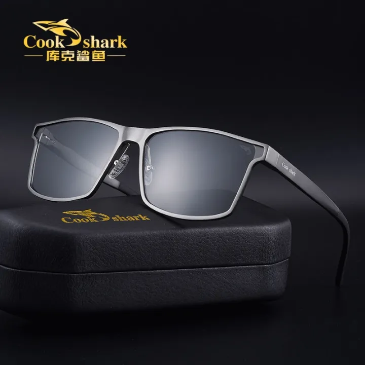 Official Shop Cook Shark Glasses Day And Night Amphibious Polarizer