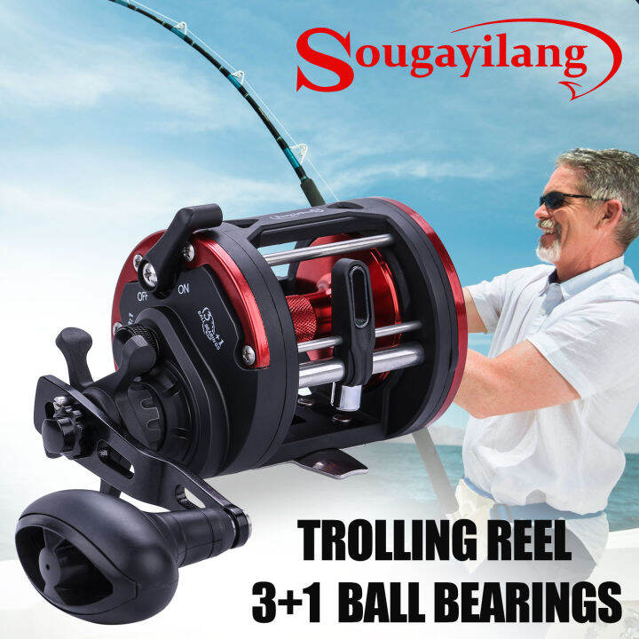 Sougayilang Trolling Reel Max Drag Power Kg Lb Fishing