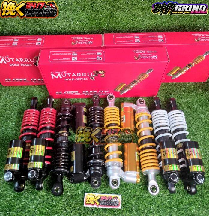 Mutarru Inverted Rear Shock Gas Absorber Wave Xrm Rs Shogun