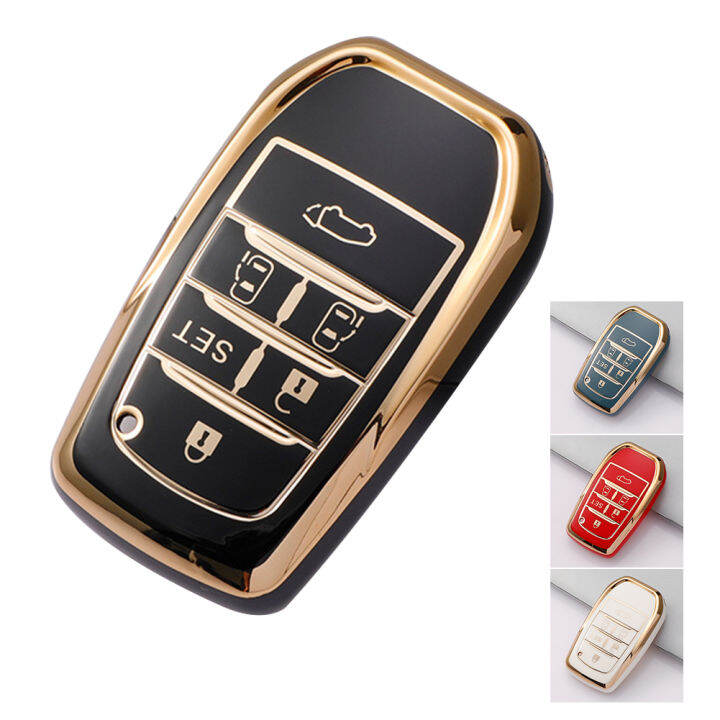 BC 6 Button Car Key Case For Toyota Alphard PREVIA Voxy Noah Esquire