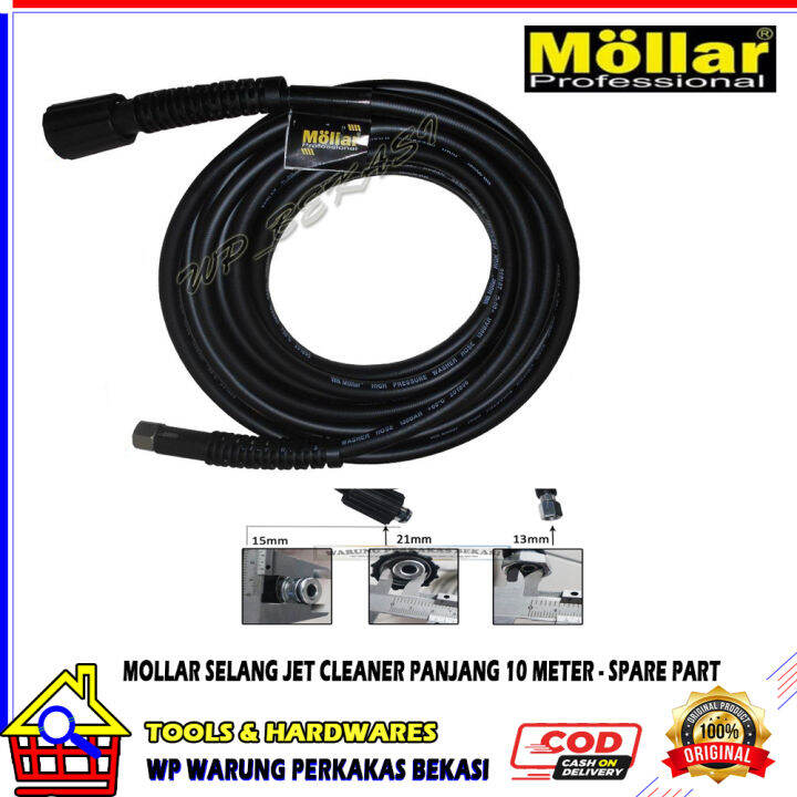 Mollar M Selang Jet Cleaner High Pressure Cleaner Listrik Mesin Steam